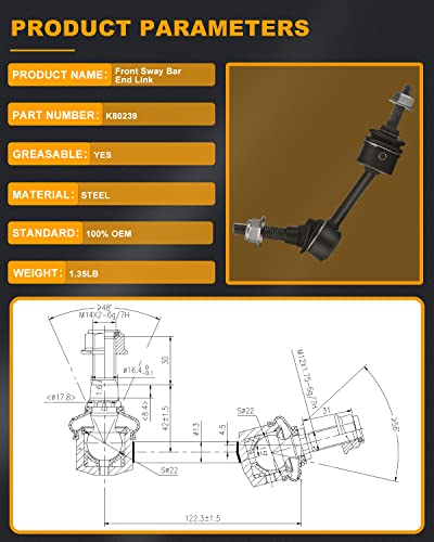 Sosopart 10Pc Set Front Suspension Kit Upper Control Arm Inner Outer Tie Rod End Sway Bar Link Lower Ball Joint Replacement For Ford Expedition For Lincoln Navigator (W/Auto Adjusting Suspension) #TOP1