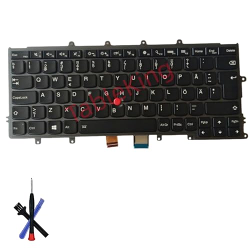 Clavier ThinkPad X240 X250 X260 X270 suédois rétroéclairé