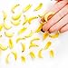 35Pcs Yellow Miniature Bananas 1/12 Scale Banana Models Miniature Fruit Fake Mini Fruits for Mini House Kitchen Fairy Garden Decor，Dollhouse Accessories，Dollhouse Décor