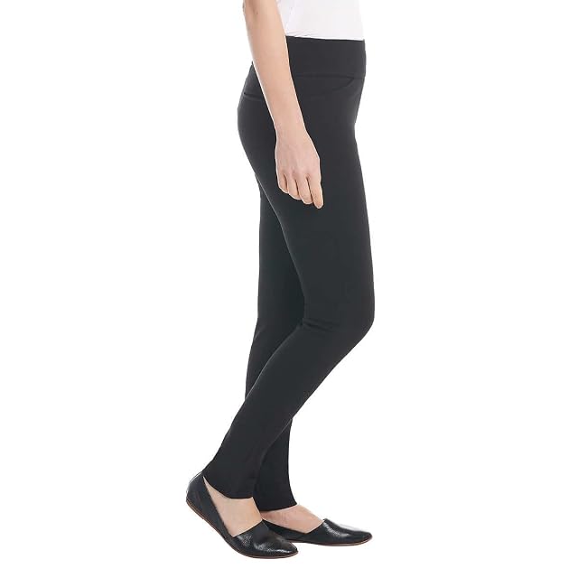 Dalia Womens Pull-On Ponte Pant 4-Way Stretch Fabric