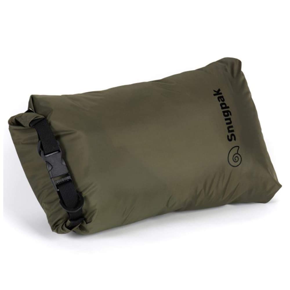 SnugpakDri-Sak, Waterproof Storage Bag with Roll and Clip Seal, Large, Olive