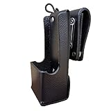 Case Guys MR8604-3AW Hard Leather Swivel Belt Loop Holster Case with Antenna Loop for Motorola APX...