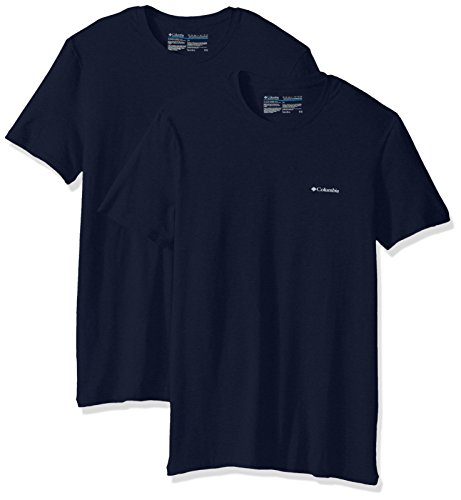 Columbia Men's 2-Pack Cotton Stretch Crew Neck T-Shirt