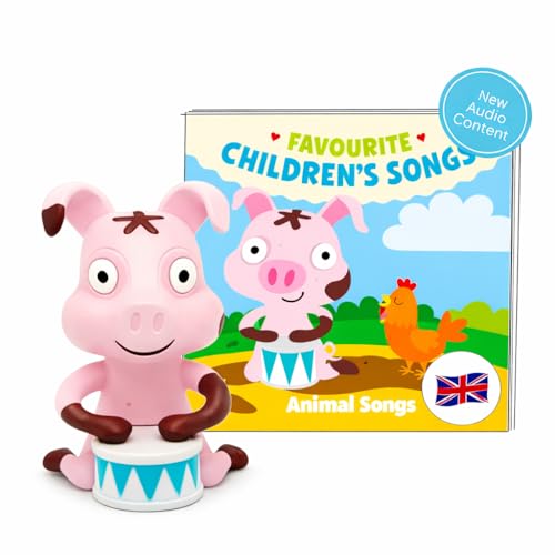 tonies Favourite Children's Songs with Animals Audio Character - Kids Songs, Audiobooks for Children