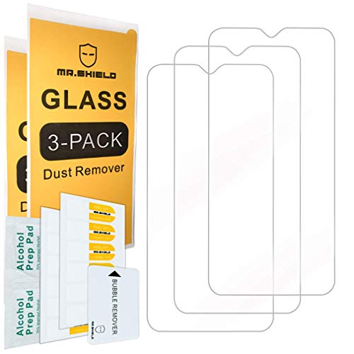 [3-PACK]-Mr.Shield Designed For Samsung Galaxy M20 [Tempered Glass] Screen Protector [Japan Glass With 9H Hardness] with Lifetime Replacement
