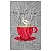 LOGOVISION Gilmore Girls Coffee Cup Logo Fleece Blanket 36