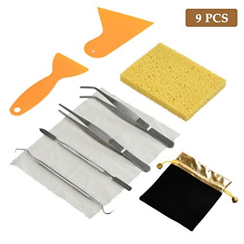 WOWOSS 9 Pieces Mosaic Tools Tile Beginner Set
