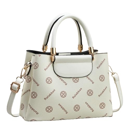 STERLAKE Fashionable Handbags for Women Tote Bag with Multi Compartments Shoulder Crossbody Purse Soft Top Handle Bag for Girls (White) (B0D29MSG5T) Amazon Price History, Amazon Price Tracker
