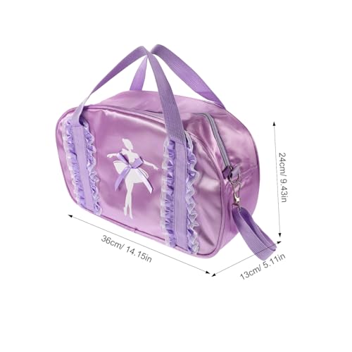 BCOATH Mochila De Ombro Infantil Bolsa De Dança Com Vestido Tutu Mochila Bailarina Bolsa De Balé Esp
