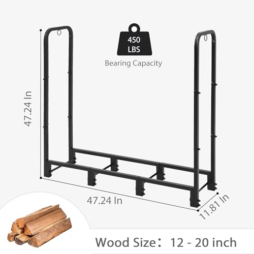 Neocozy FR001 4Ft Firewood Rack Outdoor With Cover thumb #5
