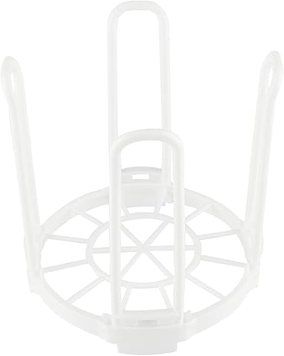 Miniatura 8 de BORDSTRACT Estante para tazones, estante de plástico para tazones, blanco, 5.5* 5.5* 5.8 pulgadas, almacenamiento de vajilla de cocina