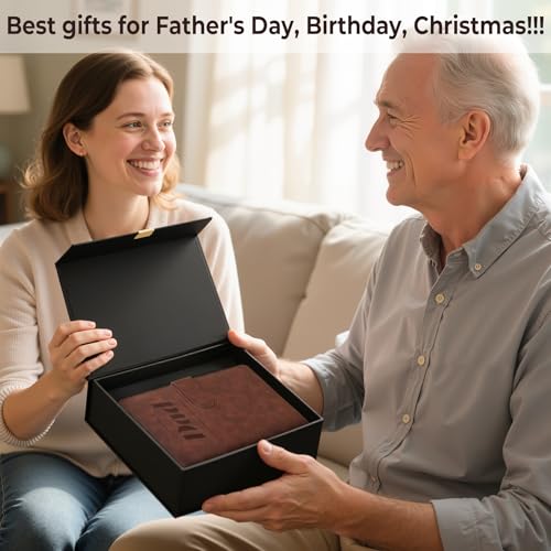 Dad I Want to Know Your Life Story Leather Journal (Hardcover) - Birthday Gifts for Dad - Guided Legacy Journal to Share His Life Story - Ideal Gifts for Fathers Day from Daughter Son - Image 6
