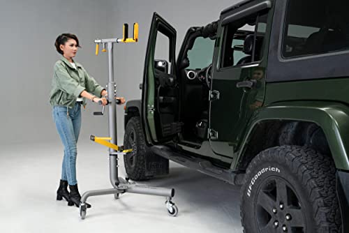 Image of RollnJack Jeep Door Removal Door Lift The Safest and Most Efficient Way to Remove Jeep Doors. Works Great with the Door Dock Storage Cart