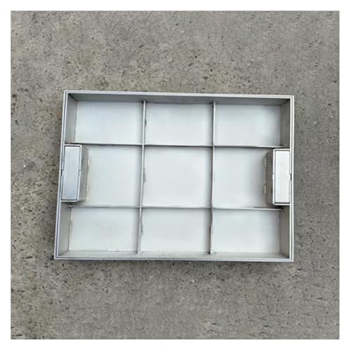 Tapa de inspección rellenable e invisible para jardín de 61x61cm 2
