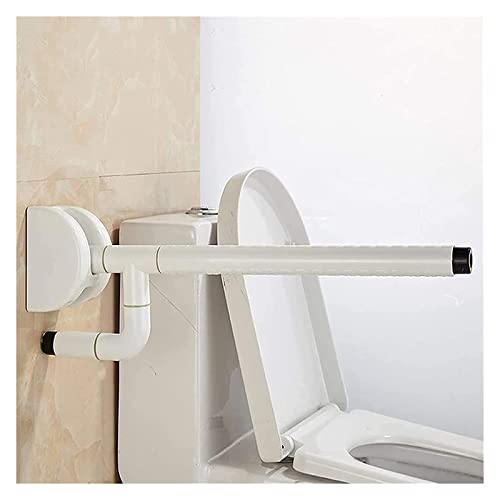 Poignées appui accoudoir rabattable inox barre de douche et WC 60cm - 2