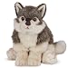 Bearington Nanook Plush Stuffed Animal Gray Wolf, 13"