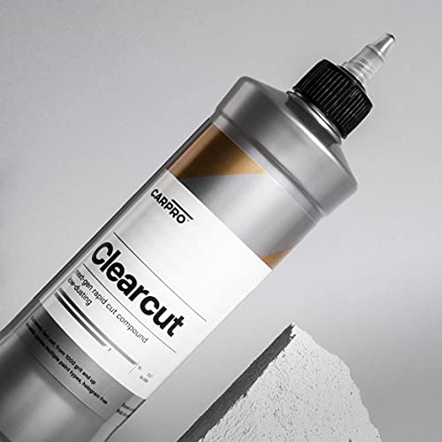 CarPro ClearCut Rapid Cut Compound Polissage abrasif, hologramme, 250 ml Cover