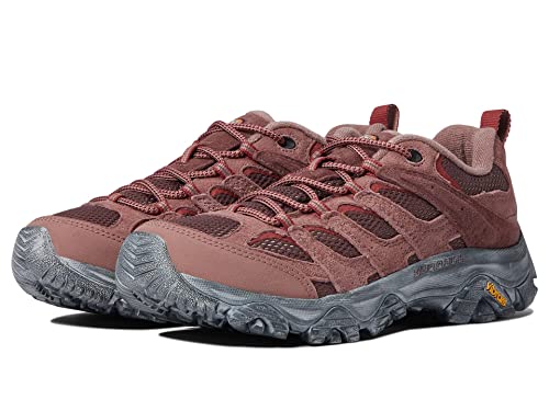 Image of Merrell Women's Moab 3 Hiking Shoe, BURLWOOD Mono, 6.5 Medium