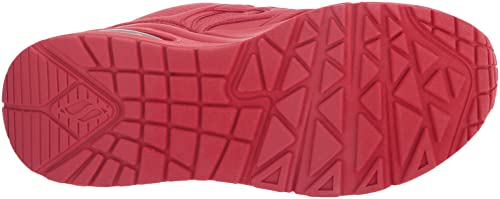 Skechers Skechers Womens Uno Hi - A/S If Sneaker, Red, 8.5 US