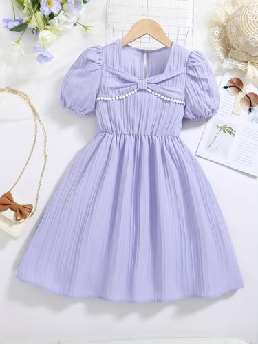 Image of Stylish Cotton Unicorn Frock for Kids Girls 2 to 9 Years Summer Dress for Baby Girls 4-5 Years Beautiful Barbie-Inspired Outfit for Children
