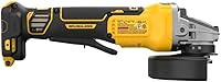 Vista 4 de DEWALT Amoladora angular inalámbrica sin escobillas de 20V MAX* XR de 4-1/2-5 pulgadas (solo herramienta) (DCG410B)