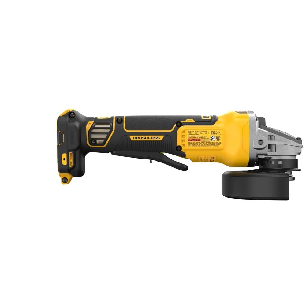 DEWALT 20V Angle Grinder - Brushless Power -4 DEWALT 20V Angle Grinder - Brushless Power -4