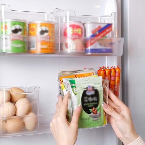Bacs de rangement en plastique transparent rigide de qualité supérieure pour aliments