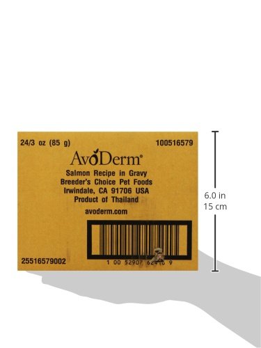 Avoderm Natural Grain Free Salmon Recipe In Gravy Pouch Wet Cat Food 3 Oz (24 Pack) #TOP6