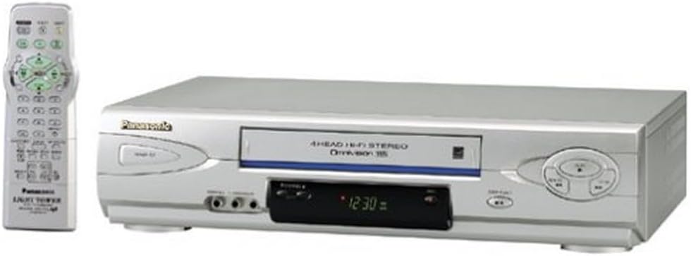 Panasonic PV-V4624S 4-Head Hi-Fi VCR, Silver