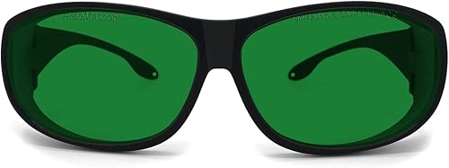 Gafas de seguridad FreeMascot OD 8 190nm-420nm  600nm-1100nm longitud de onda Violeta  Rojo  Infrarrojos