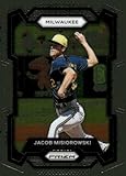 2024 Panini Prizm #114 Jacob Misiorowski Milwaukee Brewers RC Rookie Baseball Base Trading Card