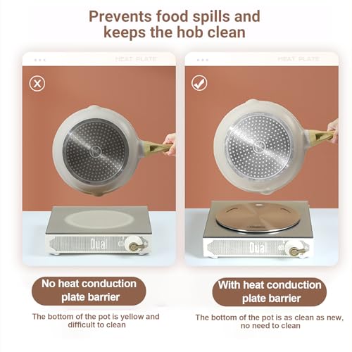 Plaque convertisseur de table de cuisson à induction et diffuseur de chaleur