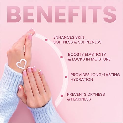 Image of Mintree Hand Cream for Women, Lightweight & Hydrating with Shea Butter, Avocado Butter, Ceramides & Squalane, Rose gold | 48 HR Moisture & Floral Scent | Non-Greasy, Suitable for All Skin Types, 30g