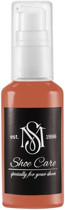 Nutritive Leather Spray - NCS S 3050-Y70R Red Brick - Deep Conditioning & Shoe Color Restoration for Smooth Leather by MAVI STEP - 1.70 fl oz / 50 ml