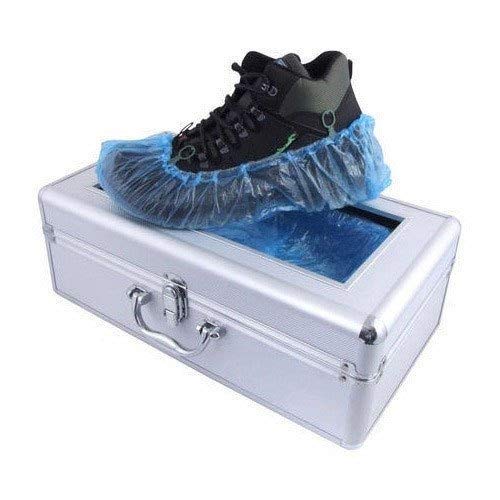 Carpure Automatic Shoe Cover Dispenser Machine | Shoe Cover Bag Dispenser Machine - (Silver - Metal) (B0C6QXYG75) Amazon Price History, Amazon Price Tracker