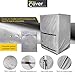 Mr.You Washing Machine Cover,Washer/Dryer Cover for Front-Loading Machine Waterproof Dust-Proof Thicker (W27 D33 H39 in, Roll Edge)