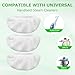 10 Pack Universal Steam Mop Pads, Steam Mop Pads for Handheld Steam Cleaner for Handheld Steam Cleaner Reusable Washable Microfiber Cloths Steam Mop Pads Microfiber Cloths (10)