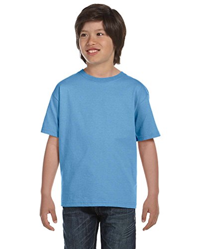 Gildan G8000B DryBlend Youth Tee - Carolina Blue - L