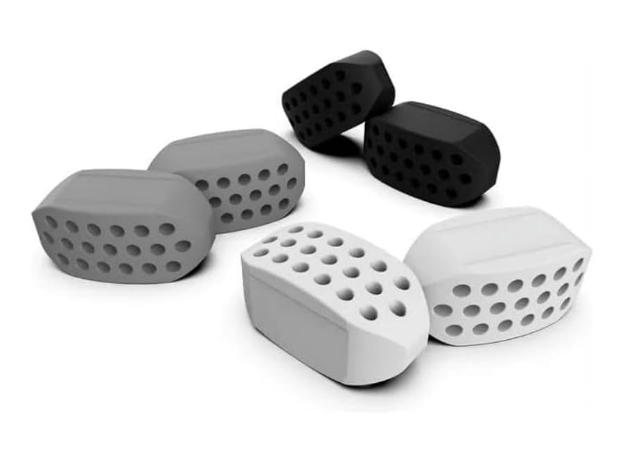 Jowxsx Jaw Exerciser - Strength Training Equipment for Men & Women, Resistance Levels, BPA Free Silicone, Sphere Shape, Plastic Material