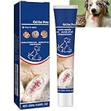 Wundpflegegel für Hunde und Katzen,Flüssigkeitsgel für Pets,Pet Skin Care Gel zur Reinigung und Pflege von Wundbereichen,Wundsalbe für Welpen,Wasserdichtes Gel zum Schutz,Fördert die Wundheilung