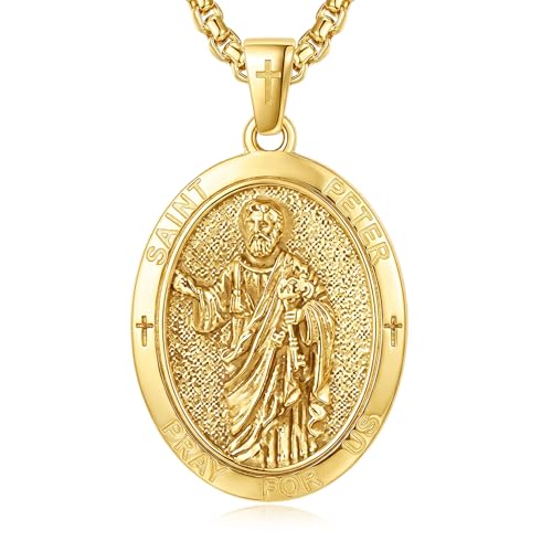 Collier pour la fête des pères avec pendentif en or 14 carats