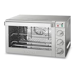 Waring Commerical Convection Oven, Half-Size Pan Capacity, 4 Cooking Functions, for Commercial Kitchens & Restaurants, NSF Certified, WCO500X