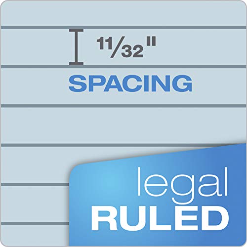 TOPS-Prism-Writing-Pads-8-12-x-11-34-Legal-Rule-Blue-Perforated-50-Sheets-12-Pack-63120