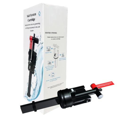 HAPHID Salt System Cartridge for Freshwater Salt Cartridge for Hot Tubs & Spas Gentle on Eyes & Skin Easy Maintenance 6-Month Lifespan (1-Pack)