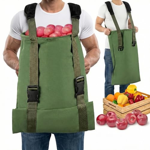 Elfzone Apple Picking Bag with Shoulder Pads