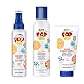 Chicco POP Set Mousse Detergente, Balsamo Districante e Acqua Profumata alla Vaniglia, Delicati sulla Pelle Delicata Dei Bambini, Formula Senza Lacrime, Profumo di Vaniglia, Formula Vegana