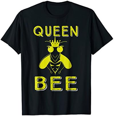 Funny Bee Shirt Cute Queen Bee Tee for Beekeepers Gift