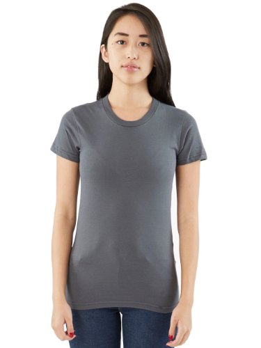 American Apparel Unisex 50/50 Crewneck Short Sleeve...