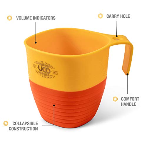 UCO Collapsible Camp Cup for Camping, Backpacking, and Hiking, 12 Ounces by UCO - Image 3