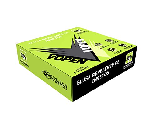 Camisa com Repelente de Insetos e Proteção Solar UV50+ (G, Verde Militar)